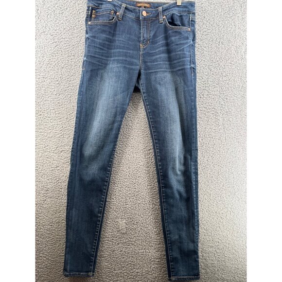 Dear John Gisele High Waised Skinny Fit Jeans Size 27 % Pocket Design - Picture 1 of 10